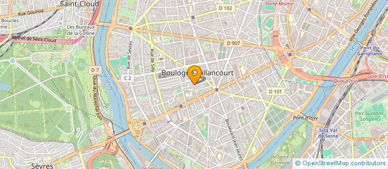 localisation de l'entreprise PIRATES à BOULOGNE-BILLANCOURT