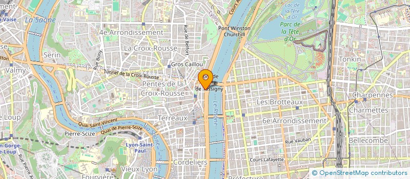 localisation de l'entreprise PIRATES ASSOCIES à LYON