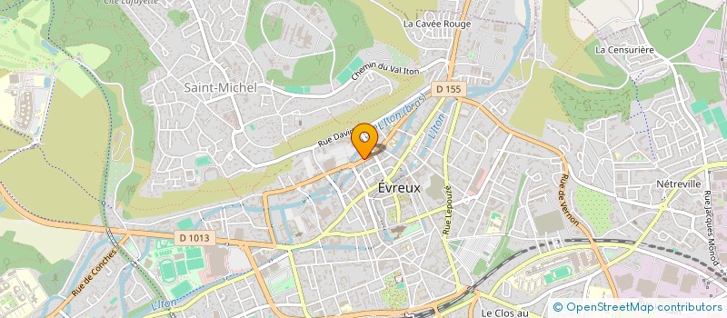 localisation de l'entreprise PIRATES D EVREUX TENNIS - BALLON  EVREUX