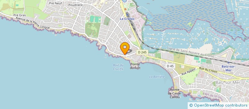 localisation de l'entreprise PIRATHE RECORDZ  LE CROISIC