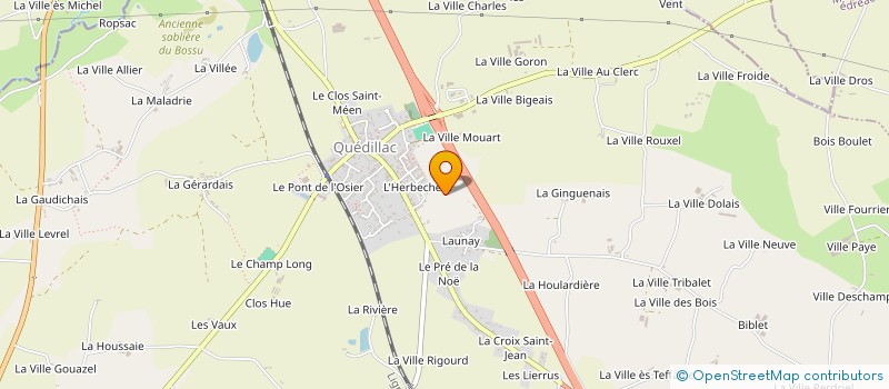 localisation de l'entreprise PIRAULT & COEURDRAY INVESTMENT  QUEDILLAC