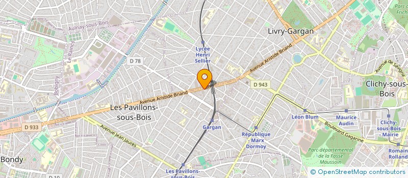 localisation de l'entreprise PIRBAY à LES PAVILLONS-SOUS-BOIS