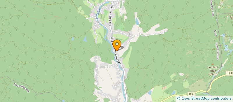 localisation de l'entreprise PIRE2PIRE  PLANCHER-BAS