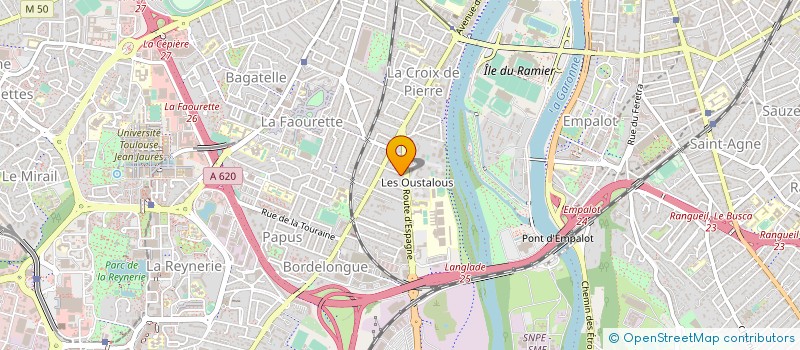 localisation de l'entreprise PIREBA à TOULOUSE