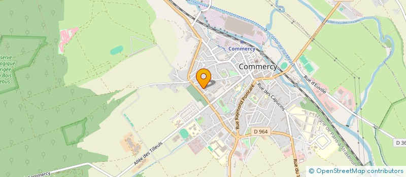 localisation de l'entreprise PIREC SA à COMMERCY