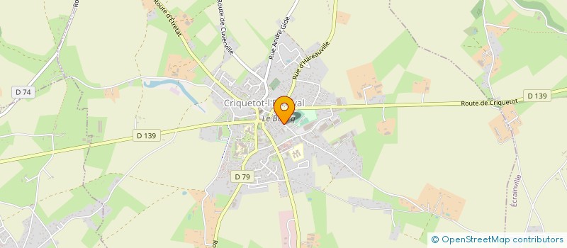 localisation de l'entreprise PIRELLE à CRIQUETOT-L'ESNEVAL