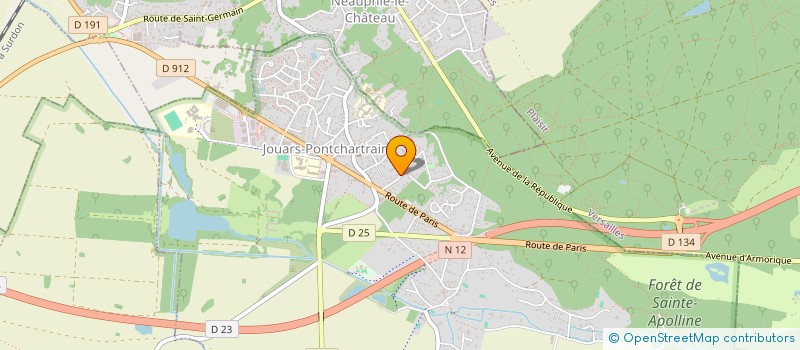 localisation de l'entreprise PIRES  JOUARS-PONTCHARTRAIN