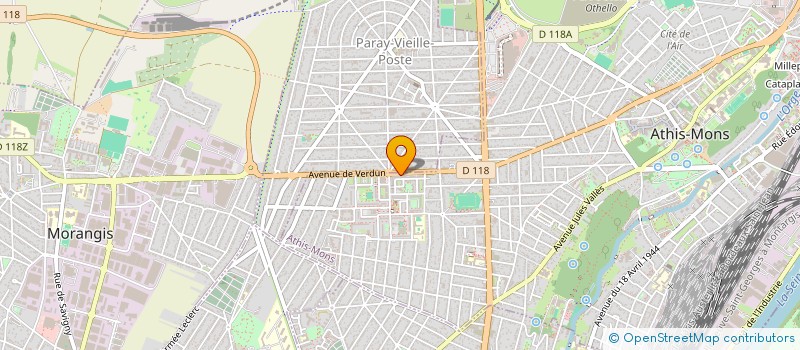 localisation de l'entreprise PIRES ALIMENTATION à ATHIS-MONS