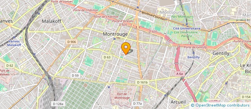 localisation de l'entreprise PIRES DAVID à MONTROUGE