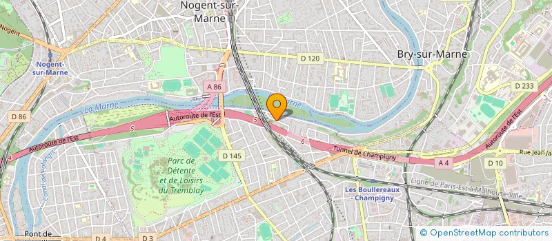 localisation de l'entreprise PIRES GESTION PATRIMOINE IMMO  CHAMPIGNY-SUR-MARNE