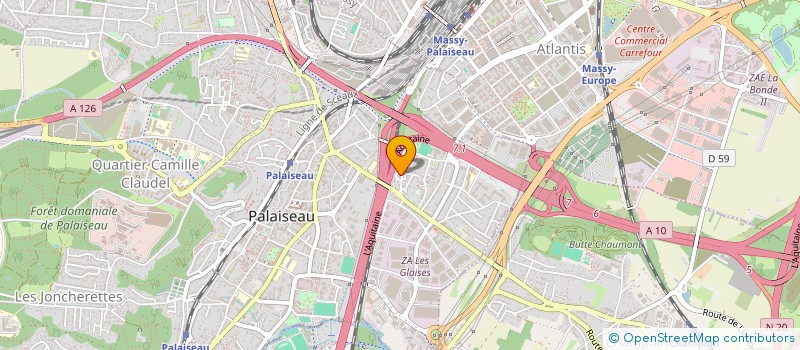 localisation de l'entreprise PIRES GILBERTO  PALAISEAU