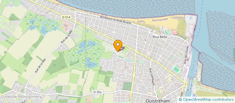 localisation de l'entreprise PIRES INDIVISION  OUISTREHAM