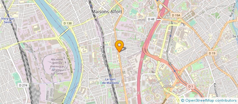 localisation de l'entreprise PIRESMANIA à MAISONS-ALFORT