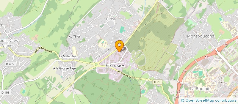 localisation de l'entreprise PIREY AUTOMOBILES  PIREY