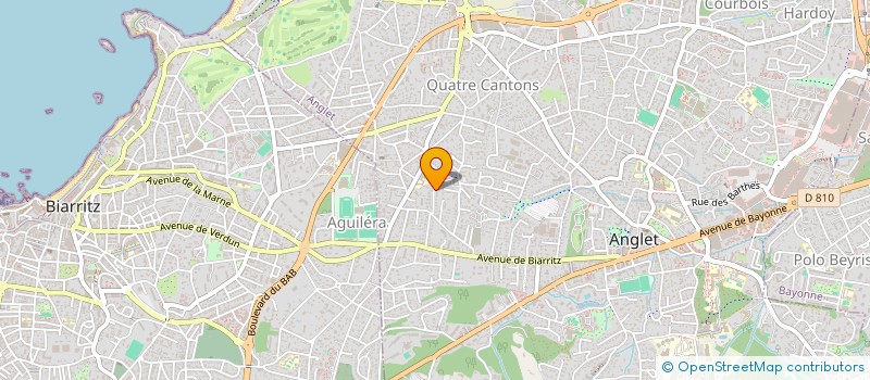 localisation de l'entreprise PIRIATOU  ANGLET