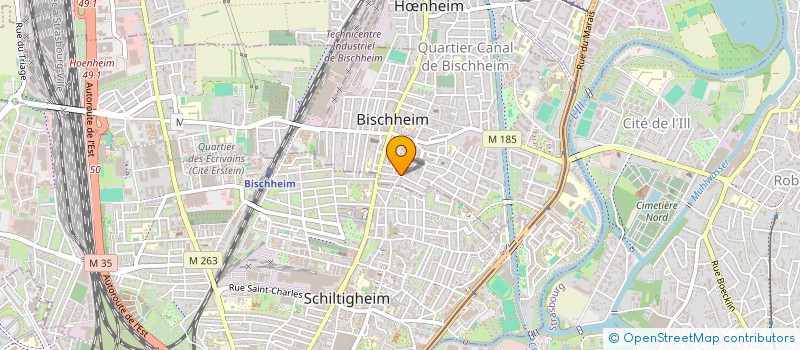 localisation de l'entreprise PIRINCLER  BISCHHEIM