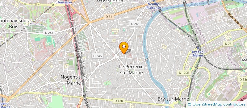 localisation de l'entreprise PIRKER CONSEIL à LE PERREUX-SUR-MARNE