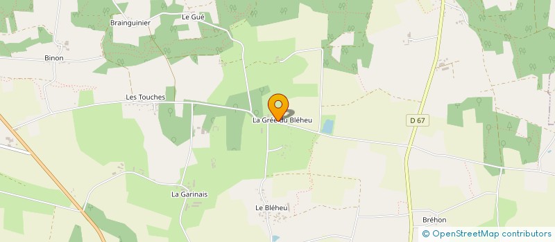 localisation de l'entreprise PIRO  BAINS-SUR-OUST