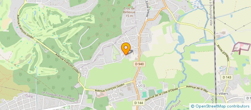 localisation de l'entreprise PIRO  CUCQ