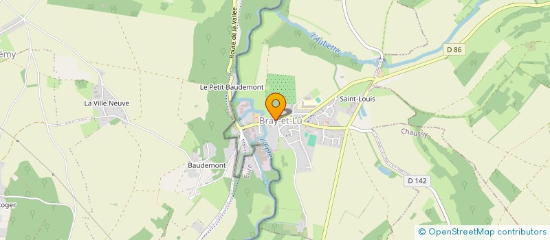 localisation de l'entreprise PIROD  BRAY-ET-LU