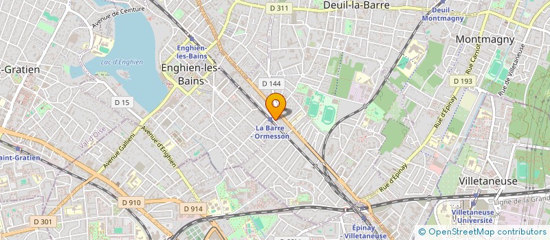 localisation de l'entreprise PIRODU D'HARFLEUR  DEUIL-LA-BARRE