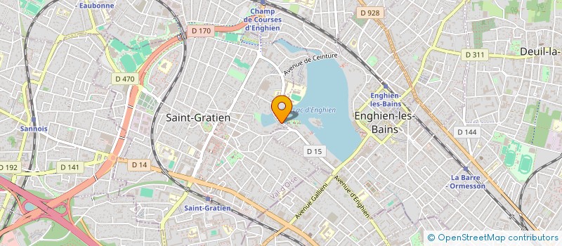 localisation de l'entreprise PIROG INGENIERIE à SAINT-GRATIEN