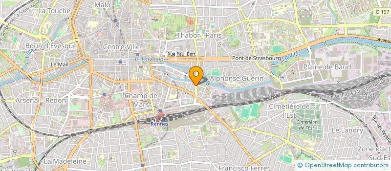 localisation de l'entreprise PIROGUE IMMO  RENNES