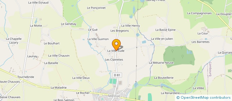 localisation de l'entreprise PIRON  MEILLAC