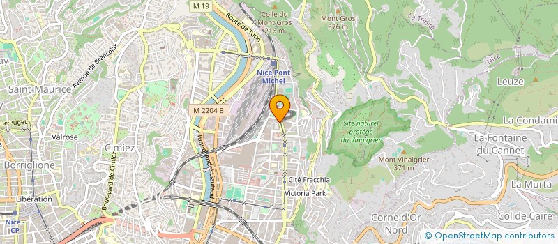 localisation de l'entreprise PIRON à NICE
