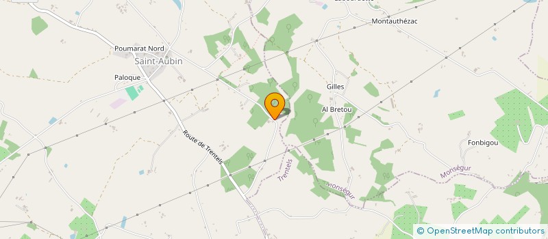 localisation de l'entreprise PIRON AGENCEMENT RENOVATION  SAINT-AUBIN