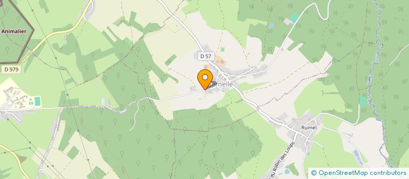 localisation de l'entreprise PIRON BRICOLAGE  GERNELLE