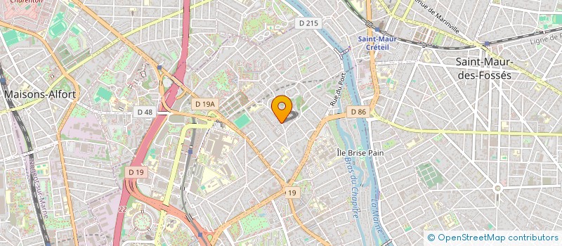 localisation de l'entreprise PIRORT  CRETEIL