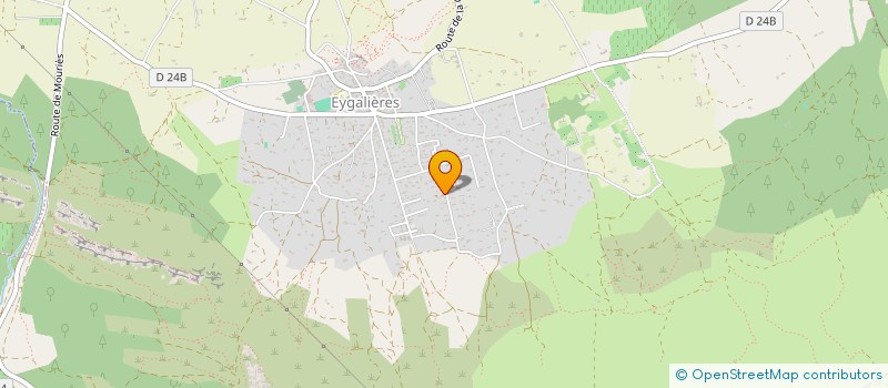 localisation de l'entreprise PIROSA  EYGALIERES