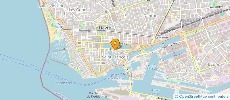 localisation de l'entreprise PIROUELLE HUGUES ET PIROUELLE FANNY  LE HAVRE