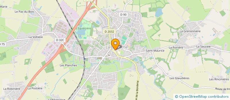localisation de l'entreprise PIROUETTE à LA GARNACHE