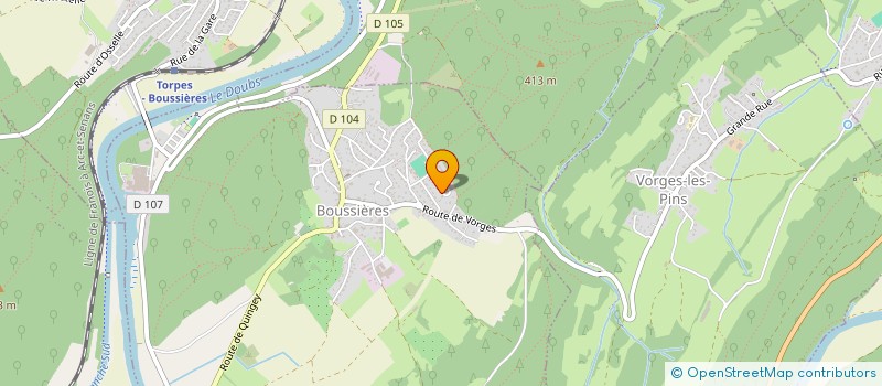 localisation de l'entreprise PIROUETTE  BESANCON