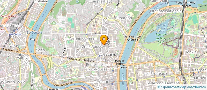 localisation de l'entreprise PIROUETTE  LYON