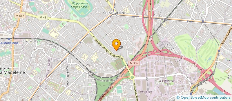 localisation de l'entreprise PIROUETTES & GRIBOUILLIS à MARCQ-EN-BARŒUL