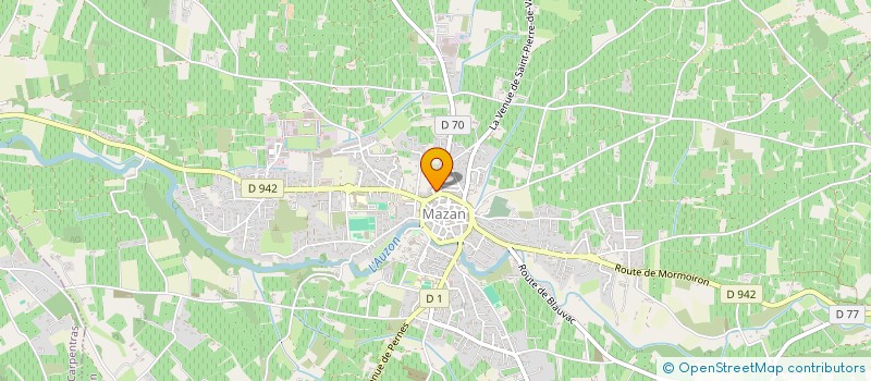 localisation de l'entreprise PIRRELLO  MAZAN