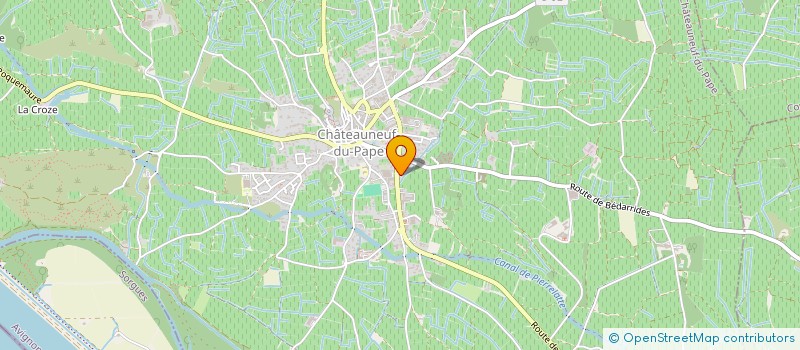 localisation de l'entreprise PIRSON  CHATEAUNEUF-DU-PAPE