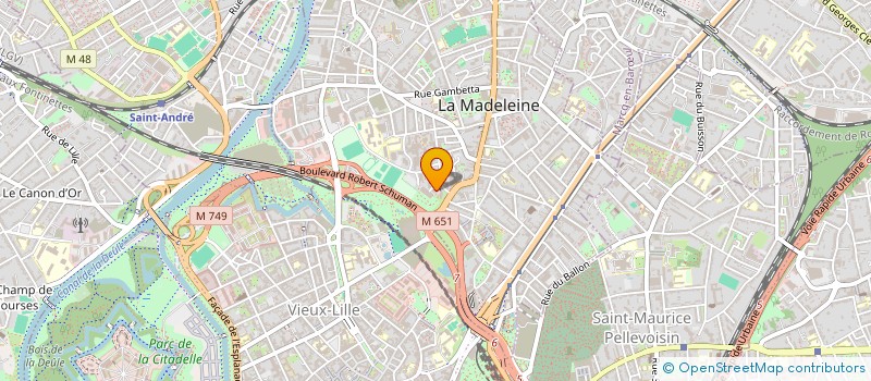 localisation de l'entreprise PIRULITO à LA MADELEINE