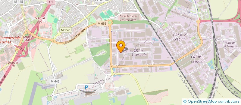 localisation de l'entreprise PIS FINANCES à LESQUIN
