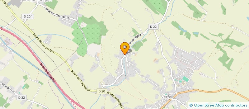 localisation de l'entreprise PISA  VERFEIL