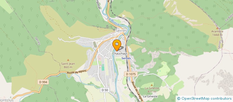 localisation de l'entreprise PISACEL  SERRES