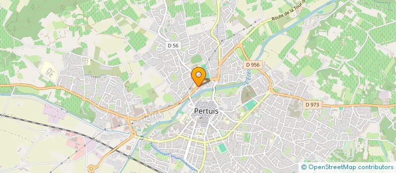 localisation de l'entreprise PISANO BOULANGERIE  PERTUIS