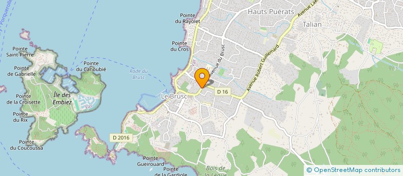 localisation de l'entreprise PISANO MATERIAUX à SIX-FOURS-LES-PLAGES