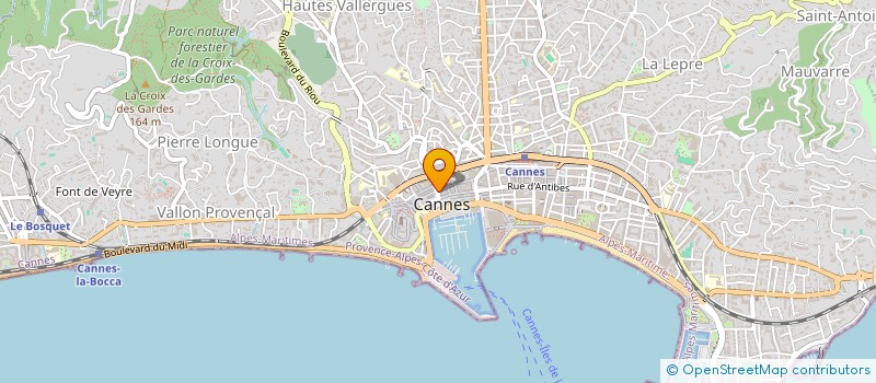 localisation de l'entreprise PISCATOR ET NEPTUBE PIS à CANNES