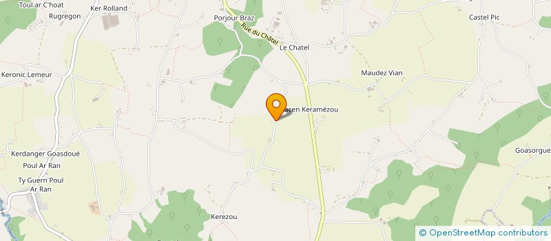 localisation de l'entreprise PISCICULTURE DE MENAOUEN à PLESTIN-LES-GREVES
