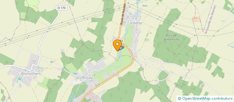 localisation de l'entreprise PISCICULTURE DE VILLETTE  VILLETTE