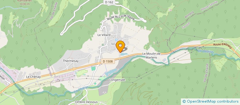 localisation de l'entreprise PISCICULTURE MOREL  VAL DE CHAISE